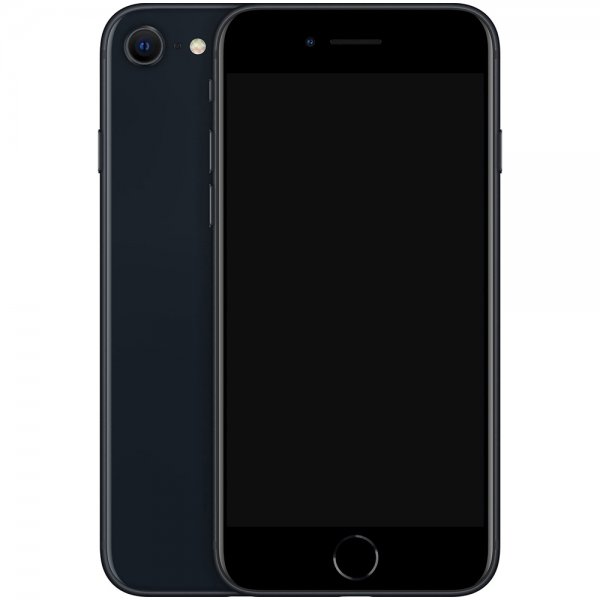 Begagnad Apple iPhone SE 2022 (gen 3) Svart 64GB Bra skick