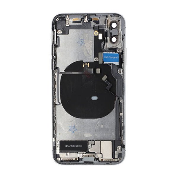 iPhone X Bakside med Komplett Ramme - Hvit