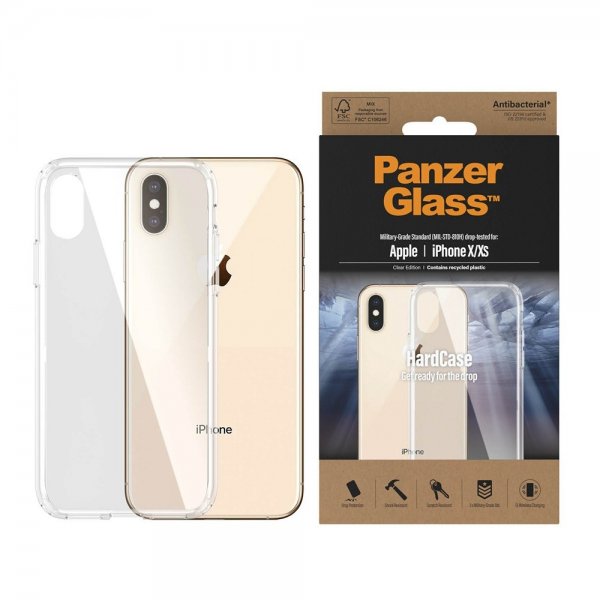 PanzerGlass iPhone X/Xs Deksel HardCase Transparent