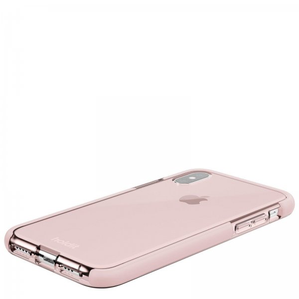 holdit iPhone X/Xs Deksel Seethru Blush Pink