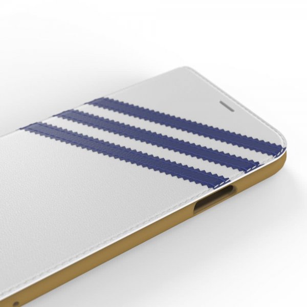 Adidas iPhone X/Xs Etui OR Booklet Case SS20 HHvit Blå