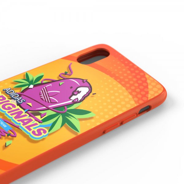 Adidas iPhone X/Xs Deksel OR Moulded Case Bodega FW19 AcTionFit Oransje