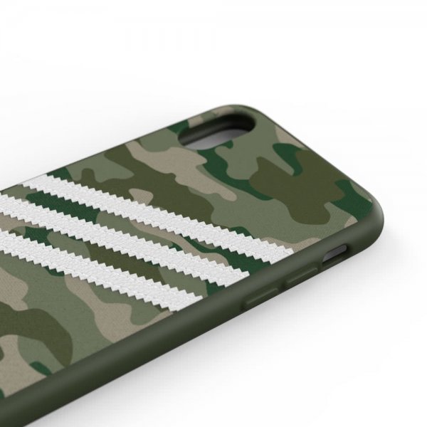 Adidas iPhone X/Xs Deksel OR Moulded Case Camo FW19 Raw Green