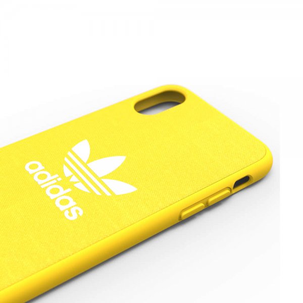 Adidas iPhone X/Xs Deksel OR Moulded Case Canvas FW19 Gul