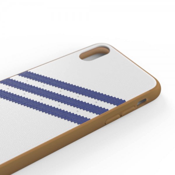 Adidas iPhone X/Xs Deksel OR Moulded Case PU SS20 HHvit Blå