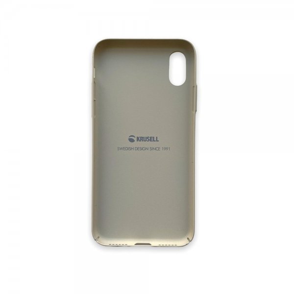 Krusell iPhone X/Xs Deksel Sandby Cover Sand