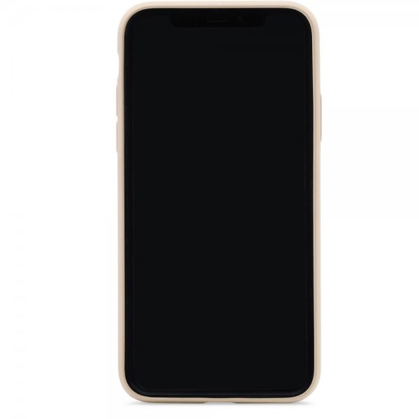 holdit iPhone X/Xs Deksel Silikon Beige