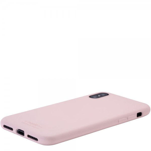 holdit iPhone X/Xs Deksel Silikon Blush Pink