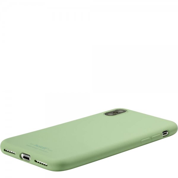 holdit iPhone X/Xs Deksel Silikon Jade Green