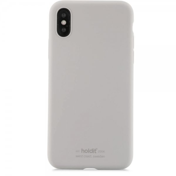 holdit iPhone X/Xs Deksel Silikon Taupe