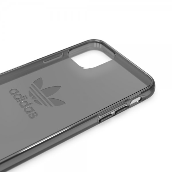 Adidas iPhone 11 Pro Max Deksel OR Protective Clear Case FW19 Smokey Black