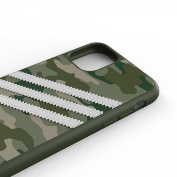 Adidas iPhone 11 Deksel OR Moulded Case Camo FW19 Raw Green