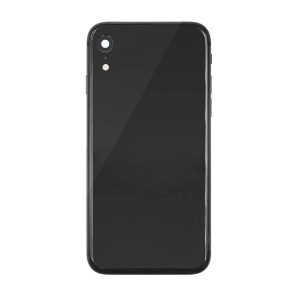 iPhone XR Bakside med Komplett Ramme Premium - Svart