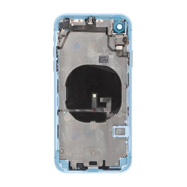 iPhone XR Bakside med komplett ramme Premium - Blå