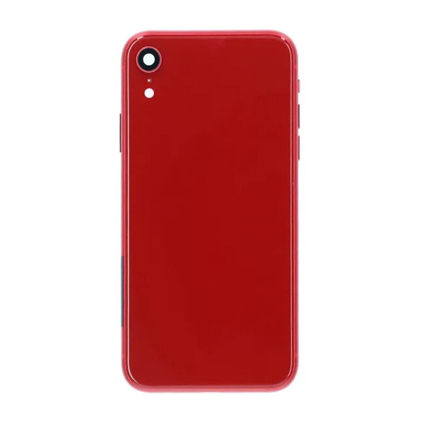 iPhone XR Bakside med Komplett Ram Premium - Rød