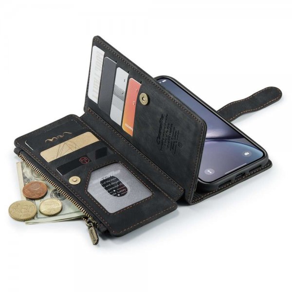 CaseMe iPhone Xr Etui C30 Series Svart