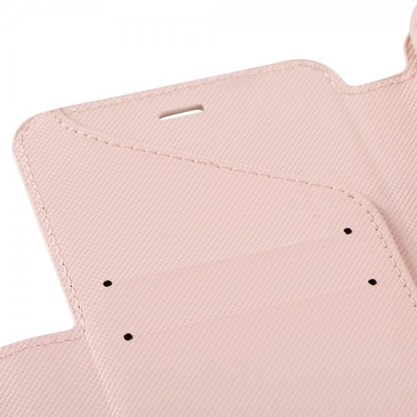 holdit iPhone Xr Etui Stockholm Löstagbart Deksel Rosa