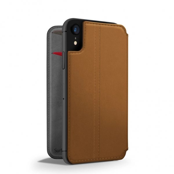 Twelve South iPhone Xr Etui SurfacePad Cognac