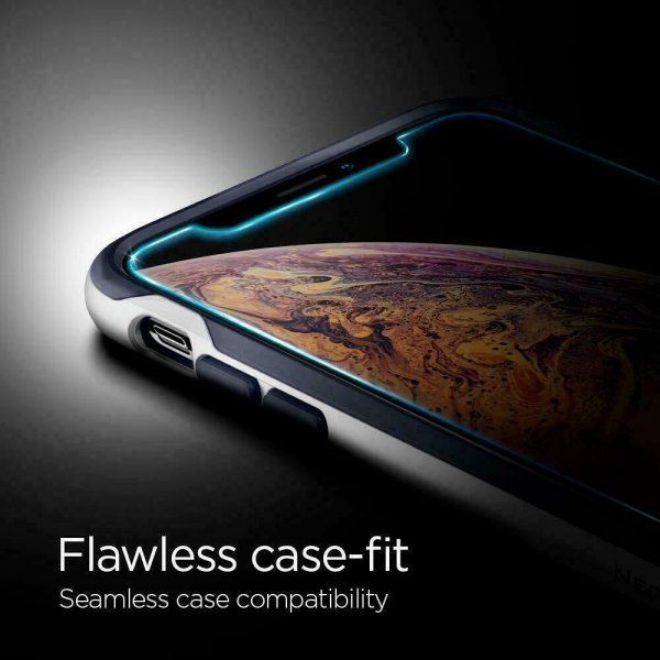 Spigen iPhone Xr/iPhone 11 Skjermbeskytter GLAS.tR ALIGNmaster 2-pack