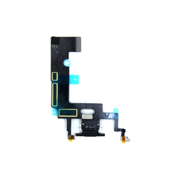 iPhone XR Ladekontakt Flexkabel - Svart