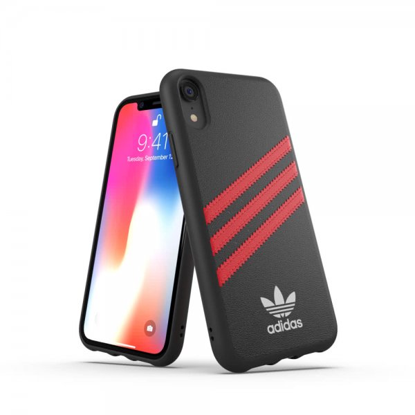 Adidas iPhone Xr Deksel OR Moulded Case FW18 Svart Rød