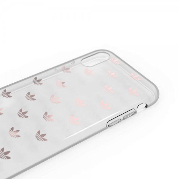 Adidas iPhone Xr Deksel OR Snap Case Entry SS20 Klar RoseGUll