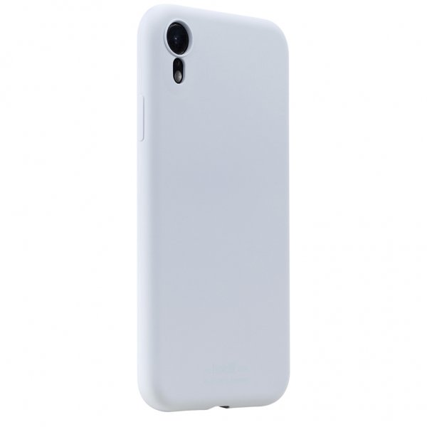 holdit iPhone Xr Deksel Silikon Mineral Blue