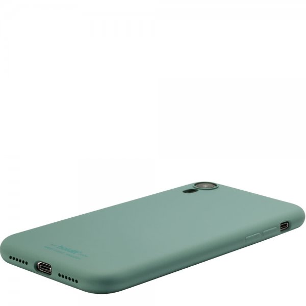 holdit iPhone Xr Deksel Silikon Moss Green