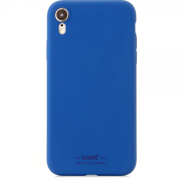 holdit iPhone Xr Deksel Silikon Royal Blue