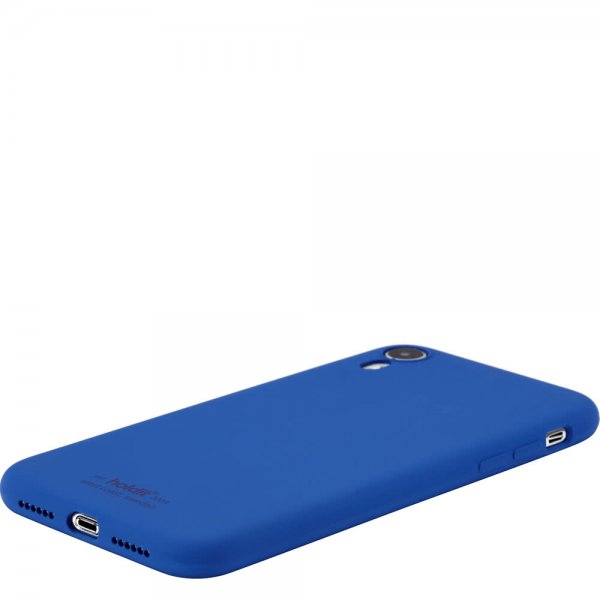 holdit iPhone Xr Deksel Silikon Royal Blue