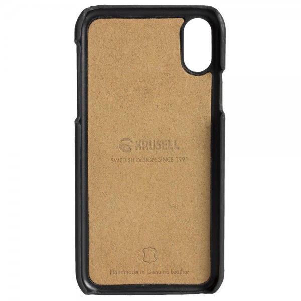 Krusell iPhone Xr Deksel Sunne Cover Vintage Black