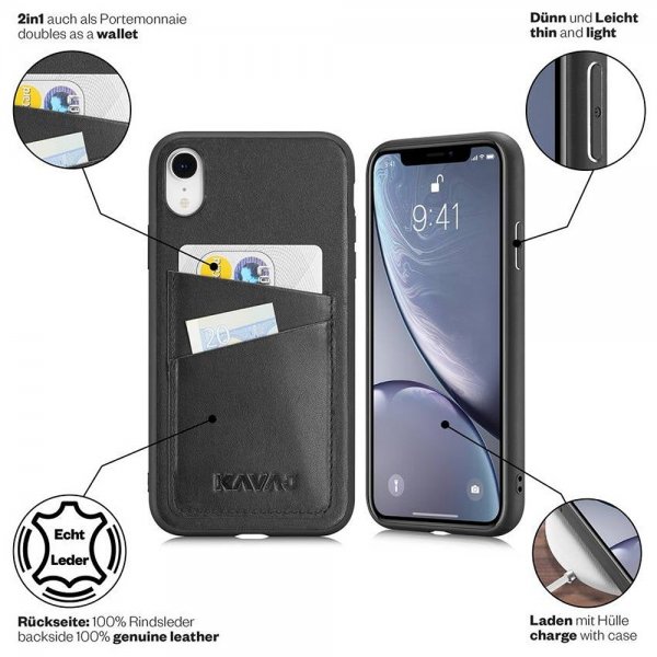 Kavaj iPhone Xr Deksel Tokyo Svart