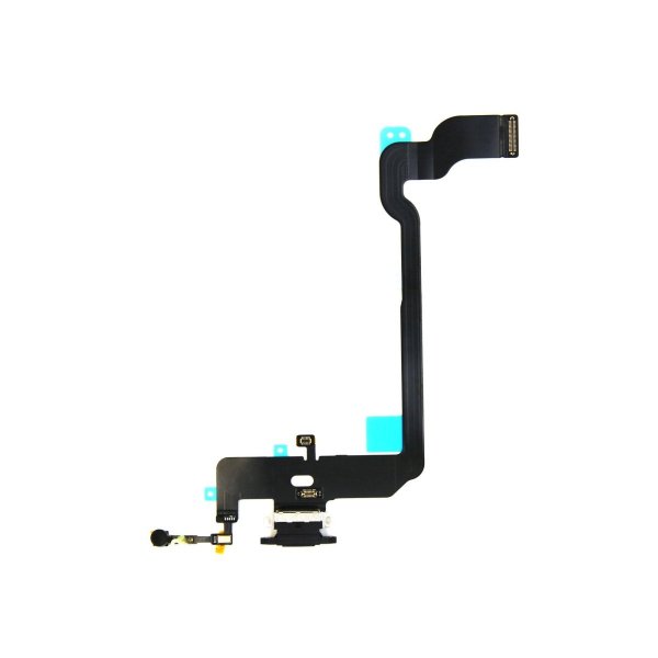 iPhone XS Ladekontakt Flexkabel - Svart