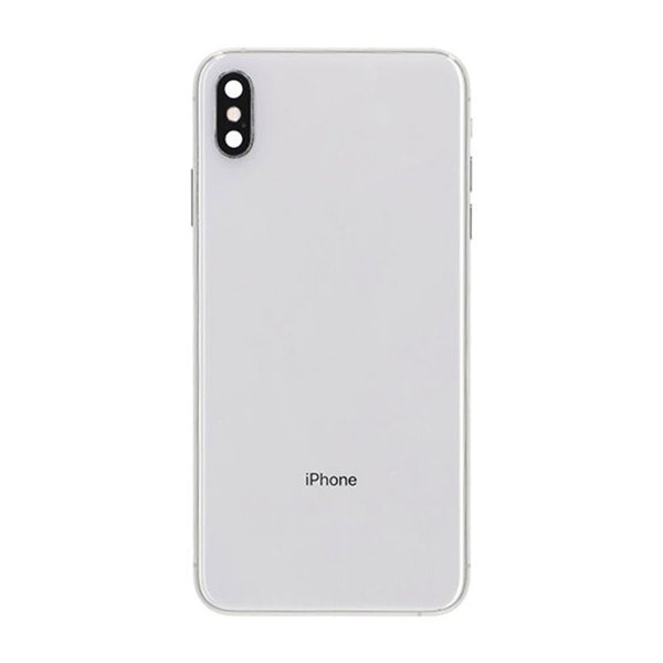 iPhone XS Max Bakside med Komplett Ramme - Hvit