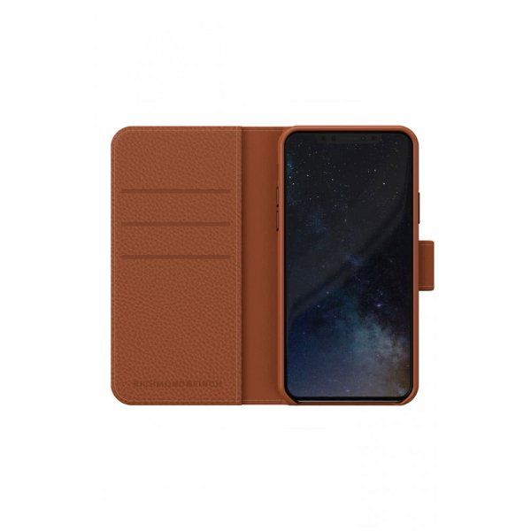 Richmond & Finch iPhone Xs Max Etui Wallet Löstagbart Deksel Brun