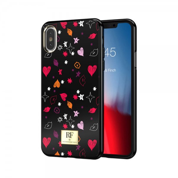 Richmond & Finch iPhone Xs Max Deksel Heart And Kisses
