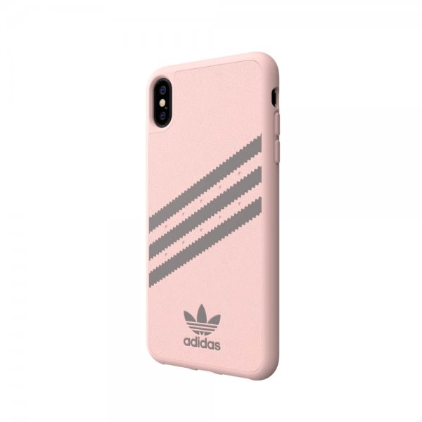 Adidas iPhone Xs Max Deksel OR Moulded Case FW18 SUEDE FW18 Icey Pink Grey