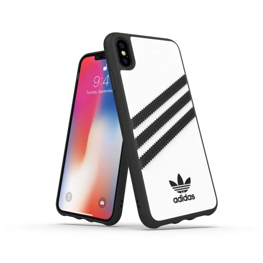 Adidas iPhone Xs Max Deksel OR 3-Stripes Snap Case FW18 Hvit