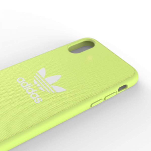 Adidas iPhone X/Xs Deksel OR Moulded Case SS20 Canvas Gul
