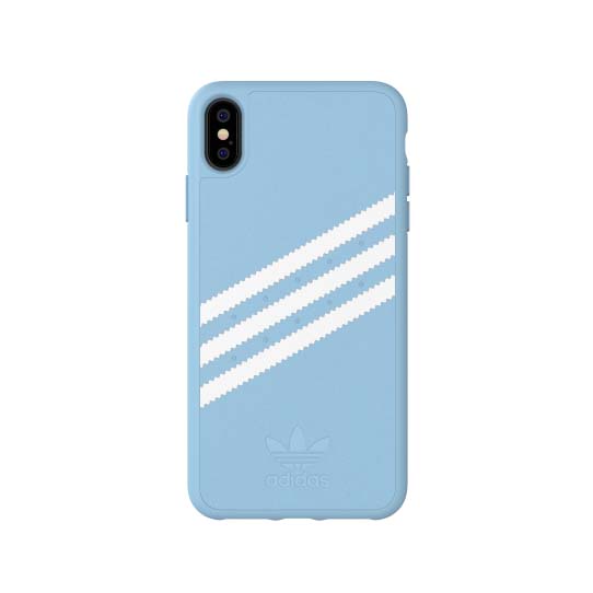 Adidas iPhone Xs Max Deksel OR Moulded Case Suede FW18 LjusBlå