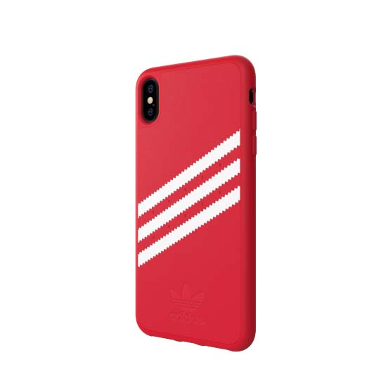 Adidas iPhone Xs Max Deksel OR Moulded Case Suede FW18 Rød