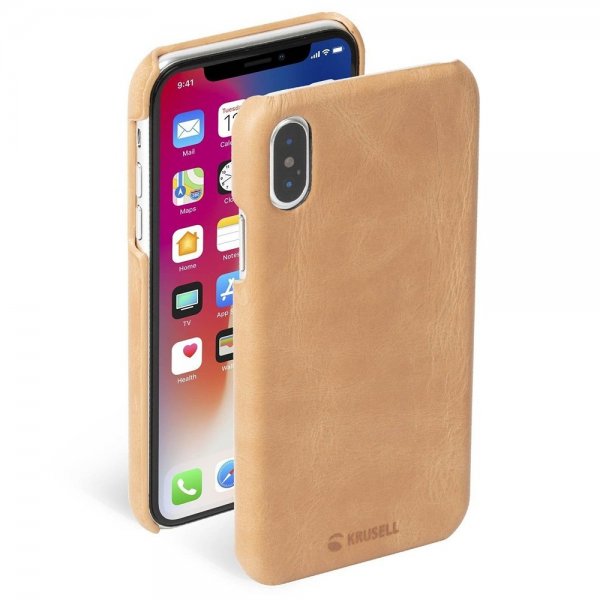 Krusell iPhone Xs Max Deksel Sunne Cover Nude