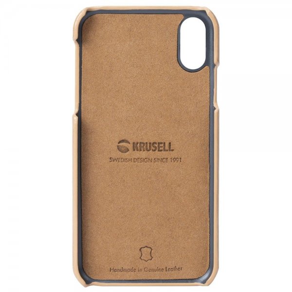 Krusell iPhone Xs Max Deksel Sunne Cover Nude