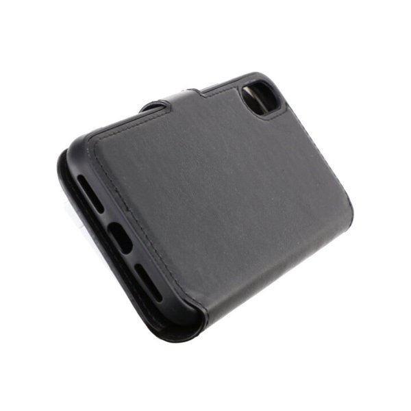 Rvelon iPhone X/iPhone Xs Etui Utbrettbar Kortlomme Svart