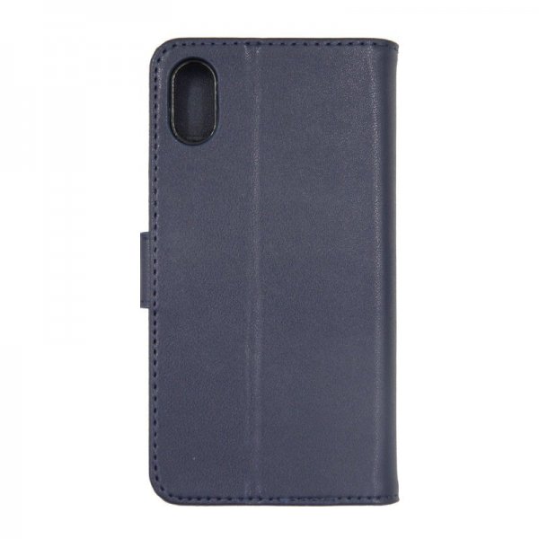 iPhone X/iPhone Xs Etui med Stativ Blå