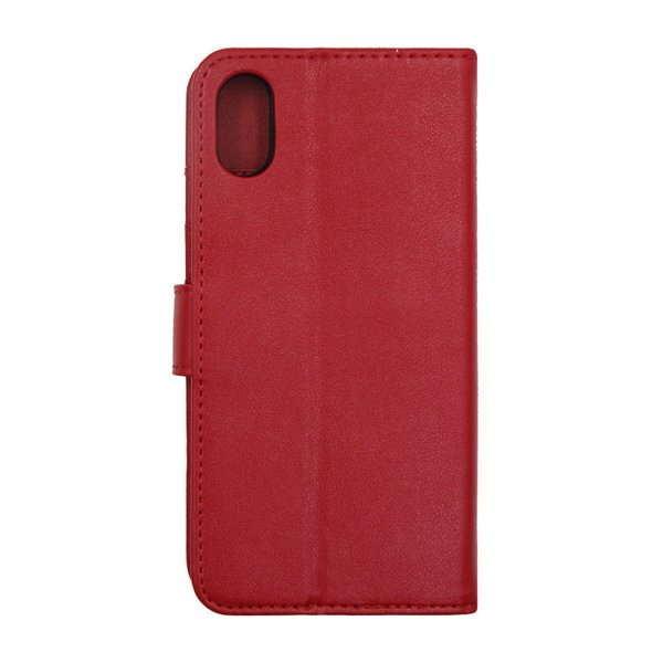 iPhone X/iPhone Xs Etui Avtagbart Deksel Rød