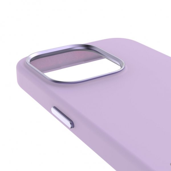 Decoded iPhone 15 Pro Deksel Silicone Backcover Lavendel