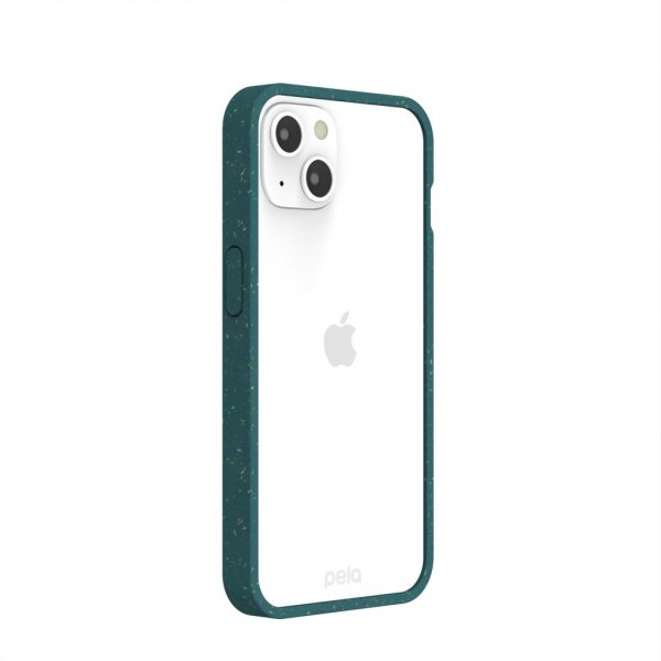 Pela iPhone 13 Skall Eco Friendly Clear Grønn