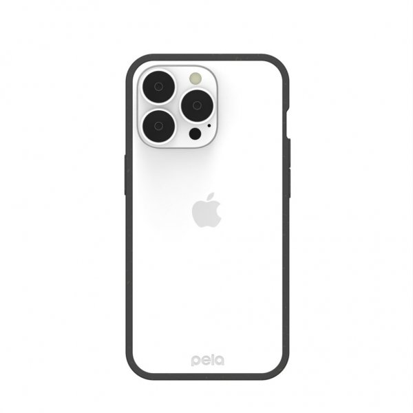 Pela iPhone 13 Pro Skall Eco Friendly Clear Svart