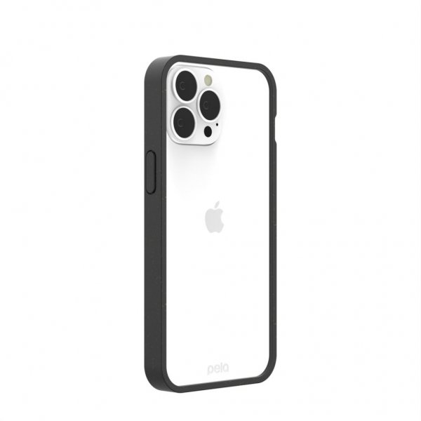Pela iPhone 13 Pro Max Skall Eco Friendly Clear Svart
